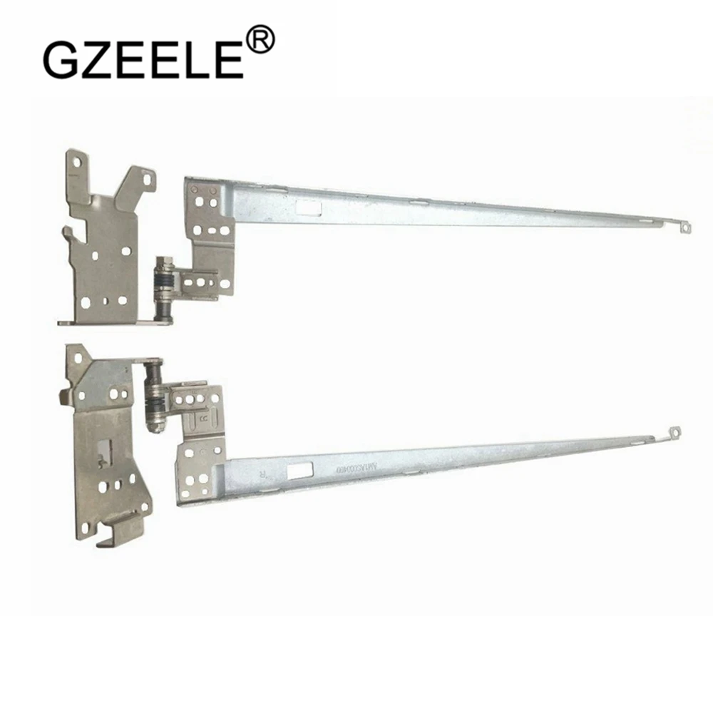 GZEELE ноутбук ЖК Петли комплект для DELL 17 5000 5755 5758 5759 P28E ось шарнир вала Набор Touch 07F67P |