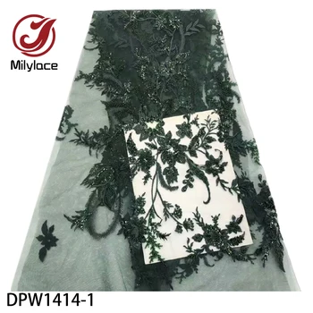 Latest French Nigerian Lace Fabric 2020 High Quality Mesh Tulle African Lace Fabric Hand Beaded Lace for Party DPW1414
Latest French Nigerian Lace Fabric 2020 High Quality Mesh Tulle African Lace Fabric Hand Beaded Lace for Party DPW1414