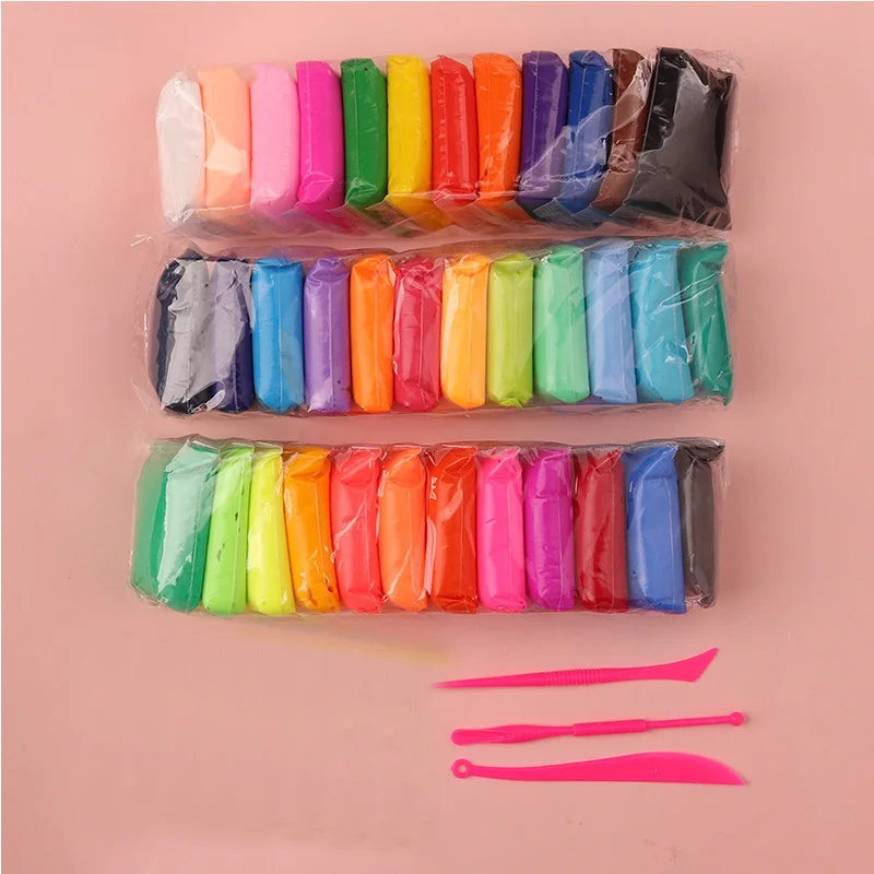 36colors Polymer Air dry clay Modelling DIY Fluffy Slime Learning Creativity kids Plasticine soft Toys for Children charms slime
36colors Polymer Air dry clay Modelling DIY Fluffy Slime Learning Creativity kids Plasticine soft Toys for Children charms slime
