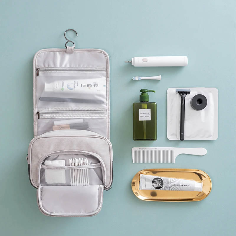 HMUNII Hanging Travel Toiletry Bag Woman Travel Organizer Beauty Necessaire Function Makeup Wash Pouch Accessories Cosmetic Bag
HMUNII Hanging Travel Toiletry Bag Woman Travel Organizer Beauty Necessaire Function Makeup Wash Pouch Accessories Cosmetic Bag