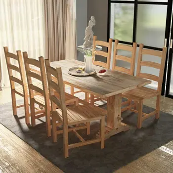 Dining Room Furniture Dining Table Kitchen Furniture Solid Wood Dining Table And Chair Combination Dinner Table Wooden Table-set
Dining Room Furniture Dining Table Kitchen Furniture Solid Wood Dining Table And Chair Combination Dinner Table Wooden Table-set