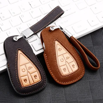 Leather Car Key Case Cover For Changan CS35PLUS CS55PLUS CS75PLUS 2019-2020 Accessories Protection Shell Covers
Leather Car Key Case Cover For Changan CS35PLUS CS55PLUS CS75PLUS 2019-2020 Accessories Protection Shell Covers