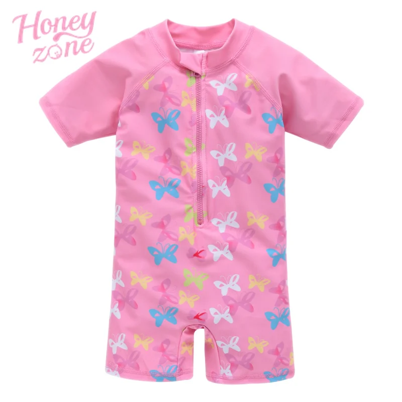 Цельный купальник Honeyzone для девочек, с принтом в виде бабочек, с короткими рукавами, комплект для купания, купальный костюм розового цвета, Детский костюм для девочек
Цельный купальник Honeyzone для девочек, с принтом в виде бабочек, с короткими рукавами, комплект для купания, купальный костюм розового цвета, Детский костюм для девочек