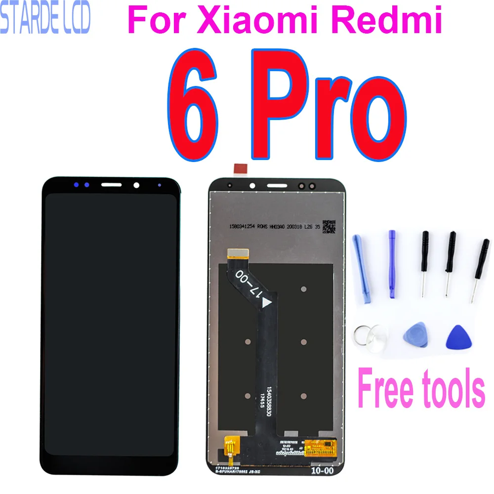 5,84 "ЖК-дисплей для Xiaomi Redmi 6 Pro 6Pro Mi A2 Lite A2Lite для Xiaomi M1805D1SG сенсорный экран дигитайзер в сборе с рамкой
5,84 "ЖК-дисплей для Xiaomi Redmi 6 Pro 6Pro Mi A2 Lite A2Lite для Xiaomi M1805D1SG сенсорный экран дигитайзер в сборе с рамкой