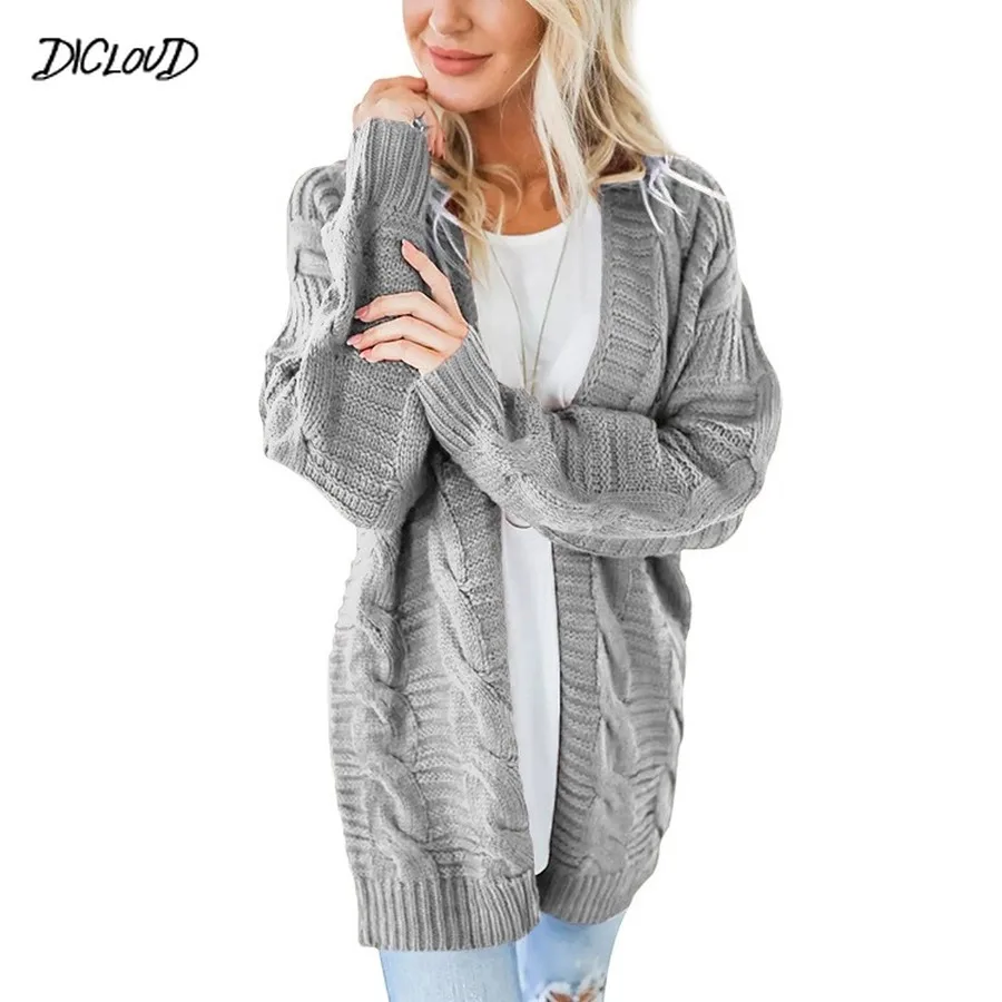 Autumn Winter Casual Long Cardigan Women Simple Loose Warm Knitted Sweater Ladies Korean Fashion Slim Plus Size Sweaters Female
Autumn Winter Casual Long Cardigan Women Simple Loose Warm Knitted Sweater Ladies Korean Fashion Slim Plus Size Sweaters Female