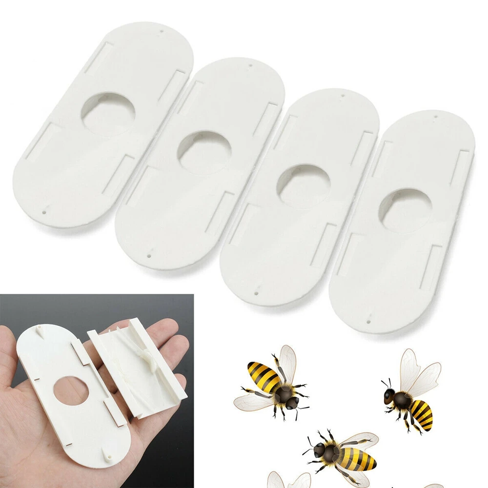 4Pcs White Beekeepers Porter Bee Escapes Plastic Beehive Nest Door Useful Anti-run Beekeeping Tools
4Pcs White Beekeepers Porter Bee Escapes Plastic Beehive Nest Door Useful Anti-run Beekeeping Tools