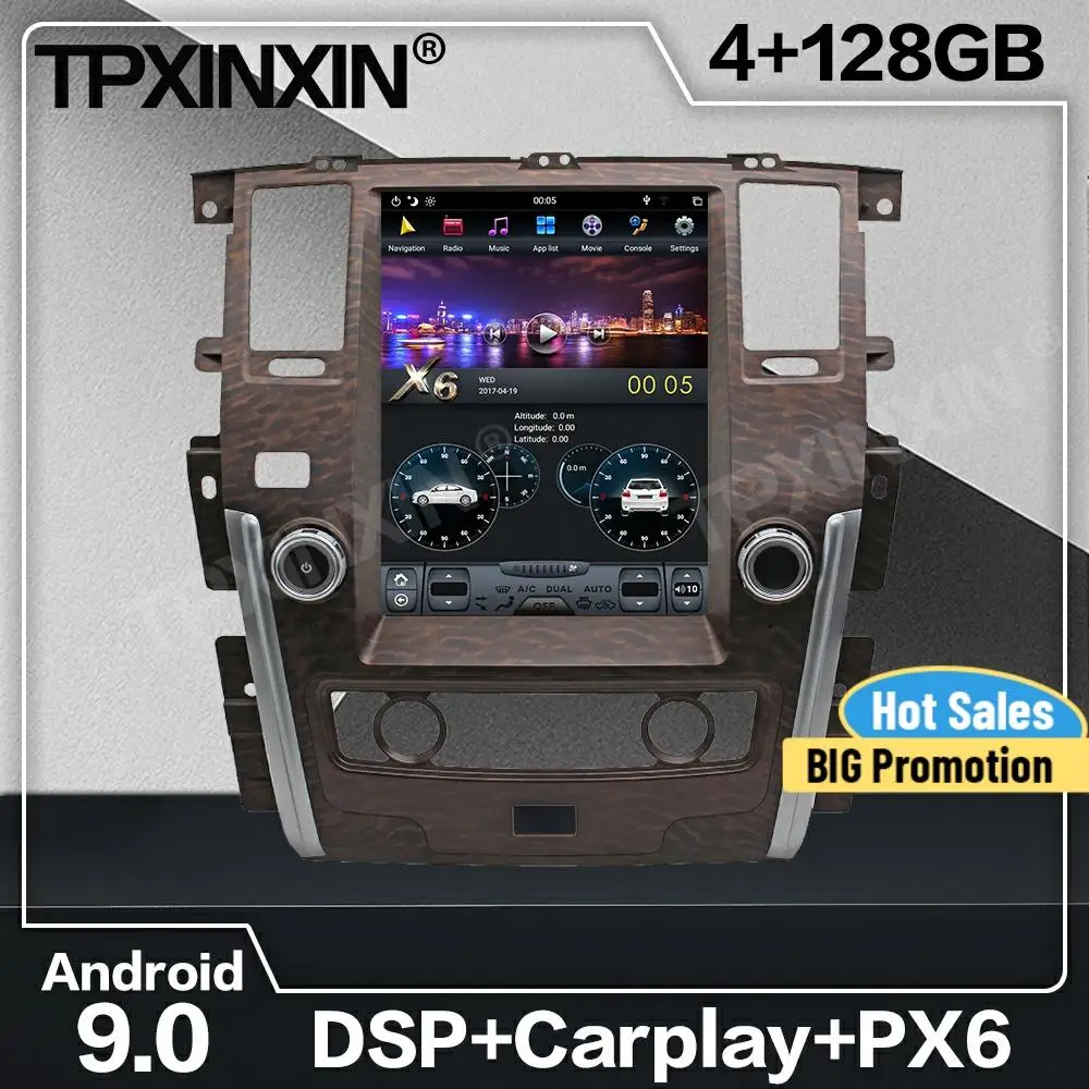 Автомобильный радиоприемник 2 Din, экран 128G Tesla, Android 9, стерео приемник для Nissan Patrol 2010, 2011, 2012, 2013, 2014, 2016, 2015, 2017, 2018
Автомобильный радиоприемник 2 Din, экран 128G Tesla, Android 9, стерео приемник для Nissan Patrol 2010, 2011, 2012, 2013, 2014, 2016, 2015, 2017, 2018