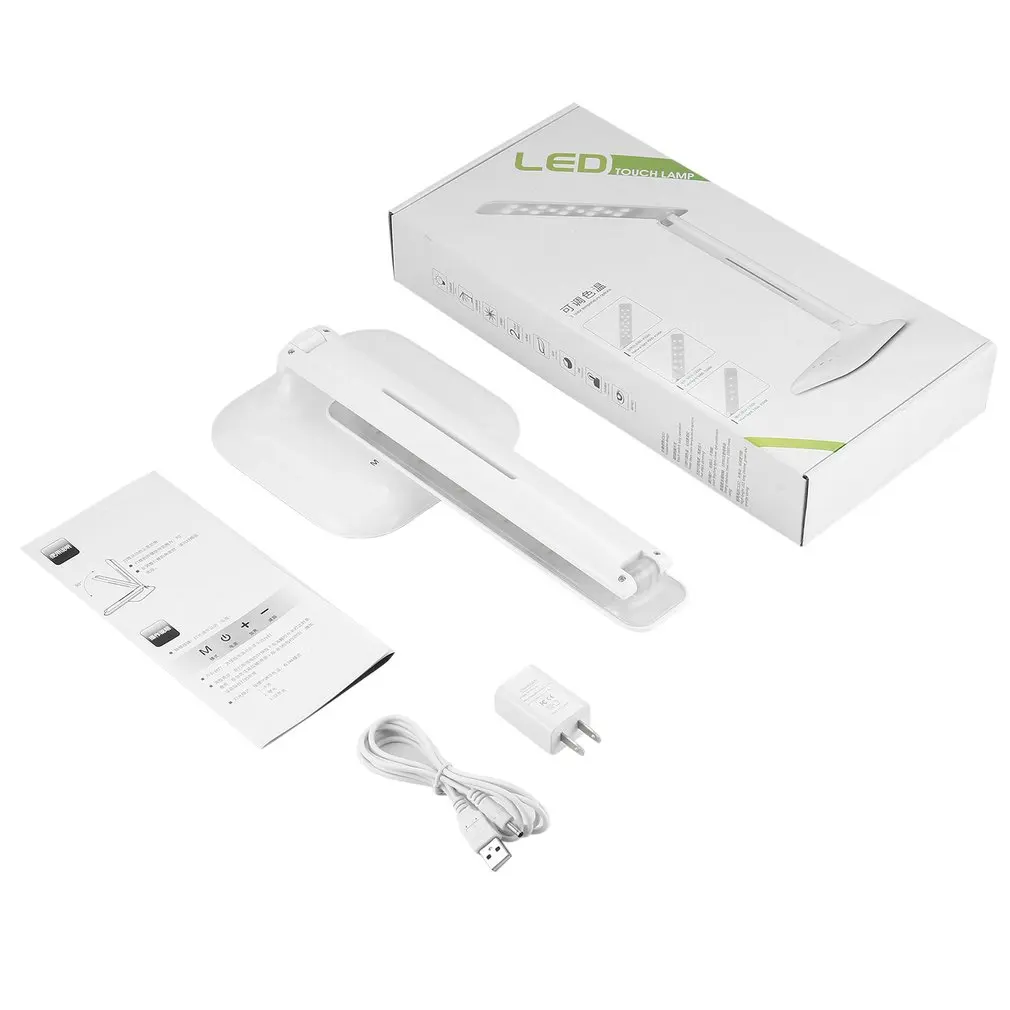 ICOCO LED Desk Lamp with 5-Level Dimmer USB / Wall Charger Adjustable Dimmable Foldable Touch Control Eye Protection 4W
ICOCO LED Desk Lamp with 5-Level Dimmer USB / Wall Charger Adjustable Dimmable Foldable Touch Control Eye Protection 4W