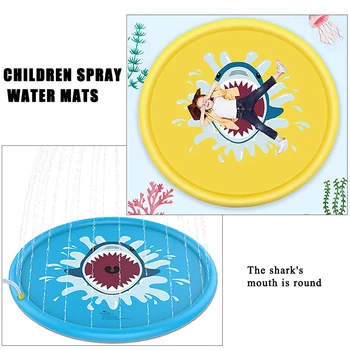 170cm Children'S Outdoor lawn beach inflatable water spray kids sprinkler play cushion Unicorn Rainbow Coconut Cloud Toy
170cm Children'S Outdoor lawn beach inflatable water spray kids sprinkler play cushion Unicorn Rainbow Coconut Cloud Toy