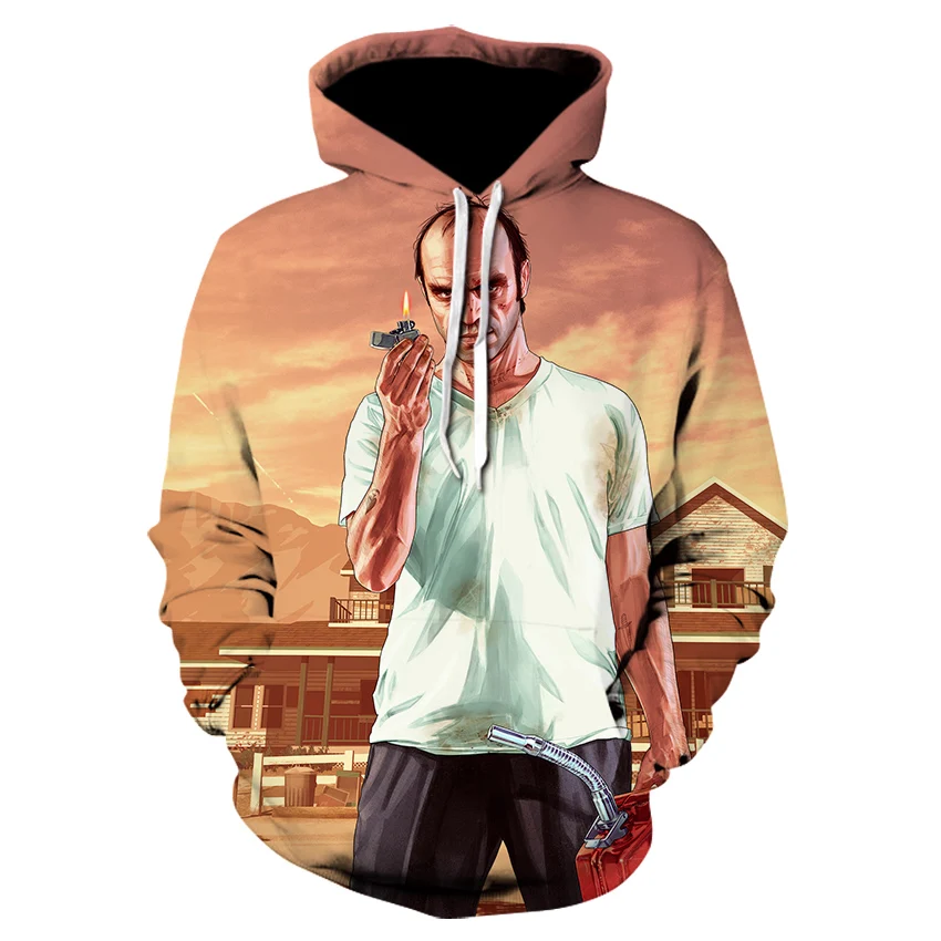 Game Grand Theft Auto V GTA5 Hoodies Pullovers Cotton Printing Pattern Mens Casual Coats Sweatshirts hoodie men clothes 2019
Game Grand Theft Auto V GTA5 Hoodies Pullovers Cotton Printing Pattern Mens Casual Coats Sweatshirts hoodie men clothes 2019