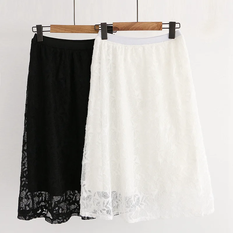 Autumn And Winter Korean-style High-waisted Slim Fit Hipster nei rong Lining Non-mainstream Mid-length Lace Skirt Women's S29937
Autumn And Winter Korean-style High-waisted Slim Fit Hipster nei rong Lining Non-mainstream Mid-length Lace Skirt Women's S29937