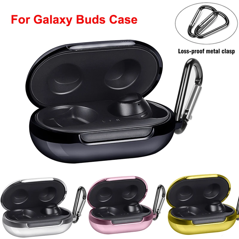 For Samsung Galaxy Buds Case TPU Electroplating Scratch Resistance Headphone Protective Cover For Galaxy Buds Cover with hook
For Samsung Galaxy Buds Case TPU Electroplating Scratch Resistance Headphone Protective Cover For Galaxy Buds Cover with hook