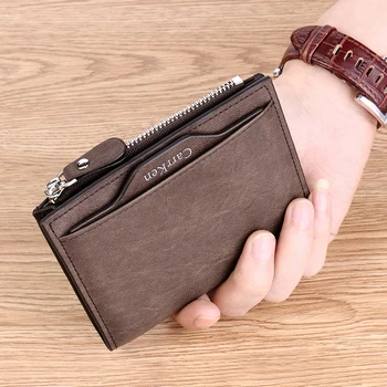 New Arrival Vintage Men Wallets Coin Pocket Multi-function driving license Small Wallet Men Purse Card Holder Money Bag Carteira
New Arrival Vintage Men Wallets Coin Pocket Multi-function driving license Small Wallet Men Purse Card Holder Money Bag Carteira