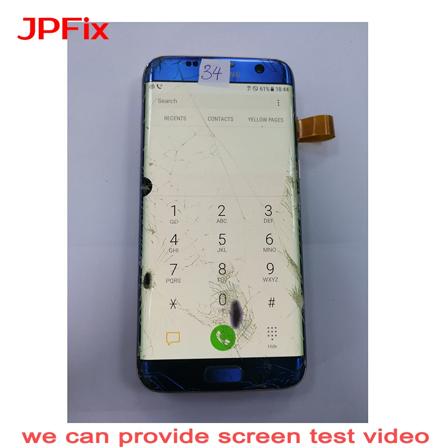 JPFix LCD Screen & Touch Digitizer Assembly Display For Samsung S7 edge G935A G935F G9350 With Frame Glass Broken Leakage Dot
JPFix LCD Screen & Touch Digitizer Assembly Display For Samsung S7 edge G935A G935F G9350 With Frame Glass Broken Leakage Dot