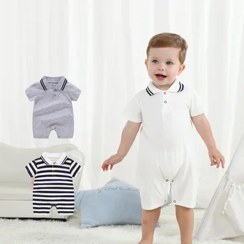 2020 Newborn Baby Clothes Fashion gentleman Summer Rompers Kids Baby Girl Jumpsuit Toddler Costume for boys romper 
2020 Newborn Baby Clothes Fashion gentleman Summer Rompers Kids Baby Girl Jumpsuit Toddler Costume for boys romper