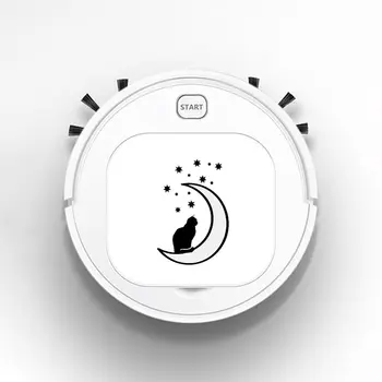 1800Pa Robot Vacuum Cleaner Multifunctional Smart Floor Sweeper 3-In-1 Auto Rechargeable Dry Wet for Home Cat Moon And Stars
1800Pa Robot Vacuum Cleaner Multifunctional Smart Floor Sweeper 3-In-1 Auto Rechargeable Dry Wet for Home Cat Moon And Stars