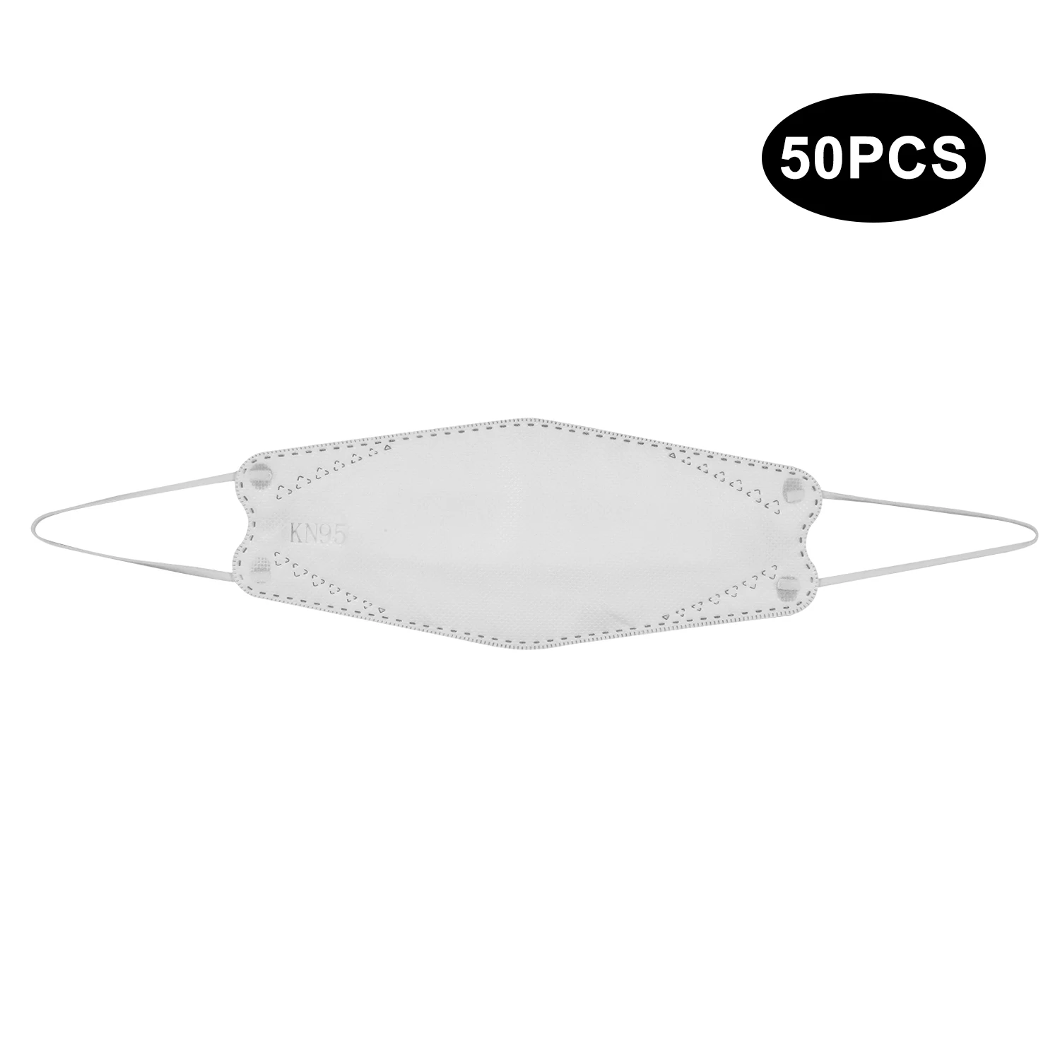 50PCS Disposable KN95 Face Mask 4-Ply Non-woven Soft Breathable Protective Mask Safety Masks 95% Filtration as FFP2 FFP3 N95
50PCS Disposable KN95 Face Mask 4-Ply Non-woven Soft Breathable Protective Mask Safety Masks 95% Filtration as FFP2 FFP3 N95