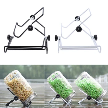Stainless Steel Sprouting Stands Foldable Sprouter Black Non-slip Scaffolds for Mason Jar Lid/iPad Tablet Phone Stand
Stainless Steel Sprouting Stands Foldable Sprouter Black Non-slip Scaffolds for Mason Jar Lid/iPad Tablet Phone Stand
