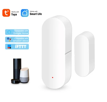 Tuya Smart WiFi Window/Door Sensor, Door Open/Closed Detectors Compatible With Alex ,Google Home IFTTT Wireless Home Security
Tuya Smart WiFi Window/Door Sensor, Door Open/Closed Detectors Compatible With Alex ,Google Home IFTTT Wireless Home Security