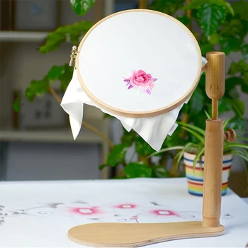 TTLIFE 1pc Embroidery Stand Hoop Wood Embroidery and Cross Stitch Hoop Set Embroidery Hoop Ring Frame Adjustable Sewing Tools
TTLIFE 1pc Embroidery Stand Hoop Wood Embroidery and Cross Stitch Hoop Set Embroidery Hoop Ring Frame Adjustable Sewing Tools