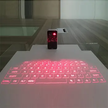 Bluetooth Laser keyboard Wireless Virtual Projection Portable keyboard for Iphone Android Smart Phone Ipad Tablet PC Notebook
Bluetooth Laser keyboard Wireless Virtual Projection Portable keyboard for Iphone Android Smart Phone Ipad Tablet PC Notebook