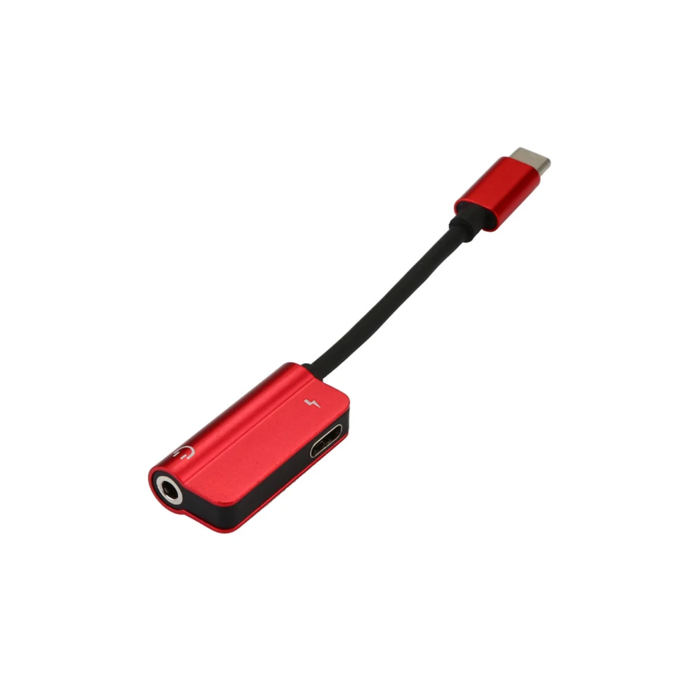 Type-C Audio AUX Converter Charger Cable Adapter w/ 3.5mm Headphone Jack Charging Port for Huawei Samsung Galaxy OnePlus Xiaomi
Type-C Audio AUX Converter Charger Cable Adapter w/ 3.5mm Headphone Jack Charging Port for Huawei Samsung Galaxy OnePlus Xiaomi