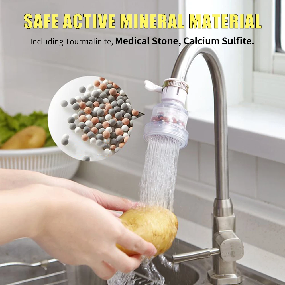Kitchen Faucet Spray Head Tap with active mineral filter Faucet Nozzle Bathroom Shower Pressurization Nozzle Bubbler Connector
Kitchen Faucet Spray Head Tap with active mineral filter Faucet Nozzle Bathroom Shower Pressurization Nozzle Bubbler Connector