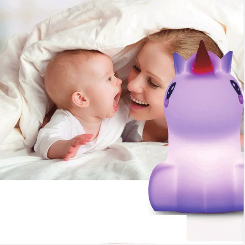 Unicorn silica gel LED lamp night lamp bedside lamp multicolor discolored lamp outdoor portable battery lamp fairy lamp
Unicorn silica gel LED lamp night lamp bedside lamp multicolor discolored lamp outdoor portable battery lamp fairy lamp