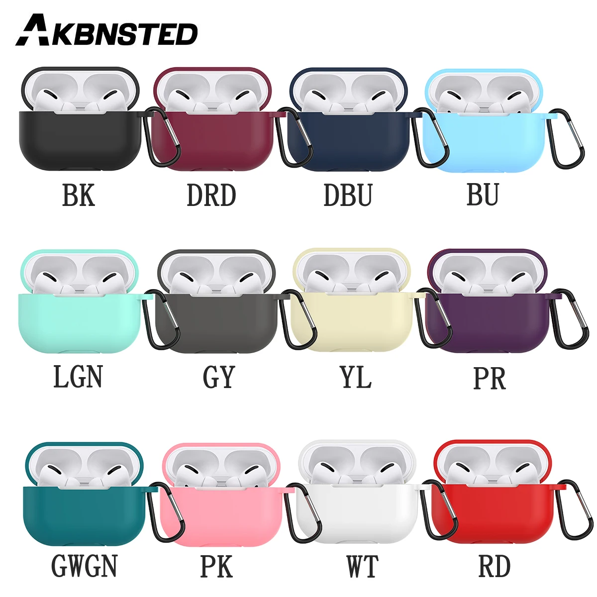 AKBNSTED Soft Silicone Protective Case For Apple Airpods Pro Wireless Bluetooth Headset For Airpods 3 Replacement Earphone Case
AKBNSTED Soft Silicone Protective Case For Apple Airpods Pro Wireless Bluetooth Headset For Airpods 3 Replacement Earphone Case