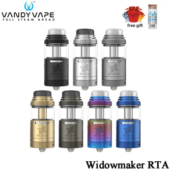 Original Vandy Vape Widowmaker RTA Tank 6ml VandyVape 3 adjustable airflow Caps Atomizer for E Cigarette Box Mod Vape
Original Vandy Vape Widowmaker RTA Tank 6ml VandyVape 3 adjustable airflow Caps Atomizer for E Cigarette Box Mod Vape