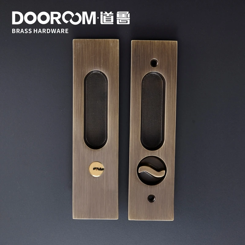 Dooroom Brass Sliding Door Lock Modern American Push Pull Hidden Handle Interior Living Room Bathroom Balcony Lockset With Keys
Dooroom Brass Sliding Door Lock Modern American Push Pull Hidden Handle Interior Living Room Bathroom Balcony Lockset With Keys