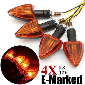 4pcs Universal Motorcycle Turn Signal Indicator Light E8 Approved Amber Lamps For Honda/Yamaha/Suzuki
4pcs Universal Motorcycle Turn Signal Indicator Light E8 Approved Amber Lamps For Honda/Yamaha/Suzuki