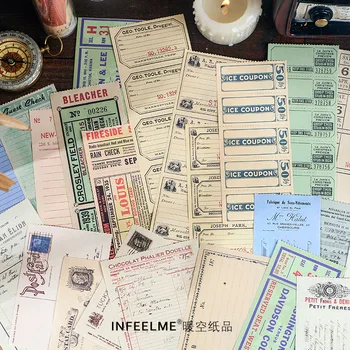 Paper My Approval Book Series Vintage Handbill Message Decoration Material Paper 8 Models 
Paper My Approval Book Series Vintage Handbill Message Decoration Material Paper 8 Models