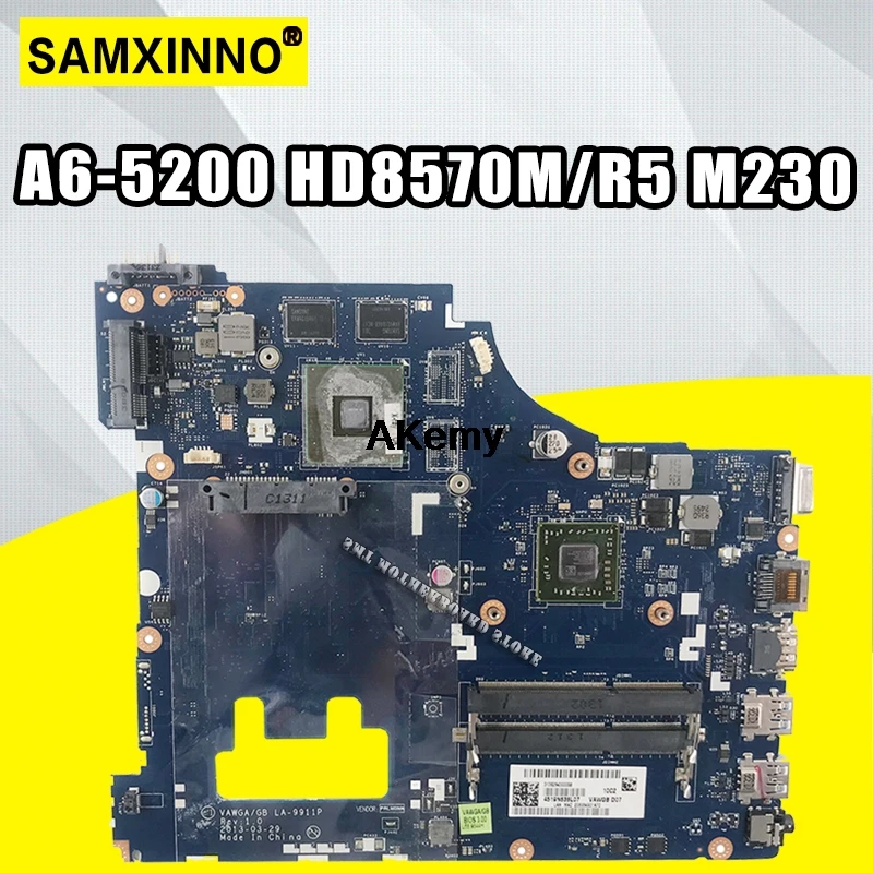 G505 LA-9911P For Lenovo G505 Laptop Motherboard LA-9911P Mainboard A6-5200 HD8570M/R5 M230 100% tested fully work
G505 LA-9911P For Lenovo G505 Laptop Motherboard LA-9911P Mainboard A6-5200 HD8570M/R5 M230 100% tested fully work