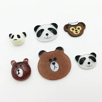 10Pcs/lot Cute Panda Resin Cabochon Flat back Resins Cabochons for Bows DIY Scrapbooking Phone Deco Parts Embellishment Craft
10Pcs/lot Cute Panda Resin Cabochon Flat back Resins Cabochons for Bows DIY Scrapbooking Phone Deco Parts Embellishment Craft