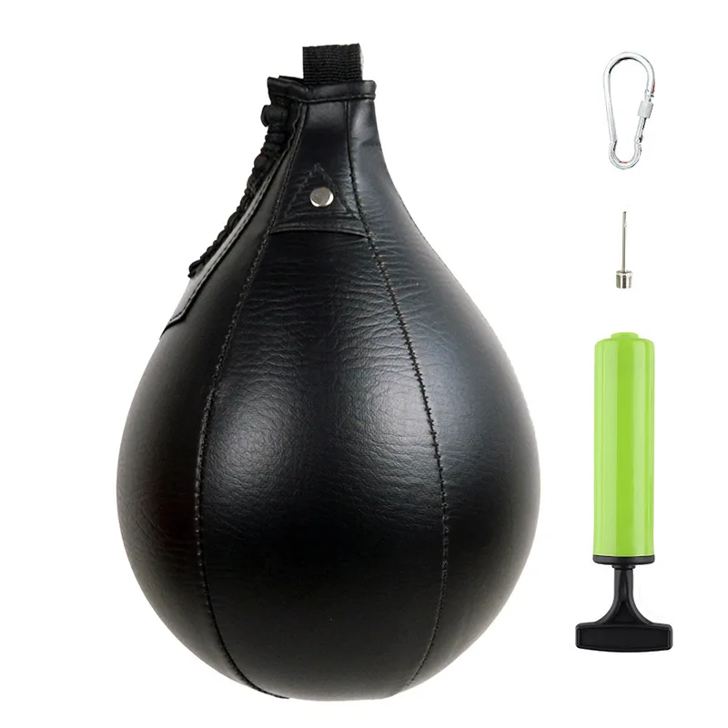 Leather Boxing Punching Bag Speedball Ceiling Ball Sport Speed Bag Punch Exercise Fitness Training Ball
Leather Boxing Punching Bag Speedball Ceiling Ball Sport Speed Bag Punch Exercise Fitness Training Ball