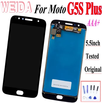 5.5" For Motorola Moto G5S Plus LCD Display Touch Screen Digitizer Assembly XT1802 XT1803 XT1805 XT1086 Free Glassfilm Tools
5.5" For Motorola Moto G5S Plus LCD Display Touch Screen Digitizer Assembly XT1802 XT1803 XT1805 XT1086 Free Glassfilm Tools