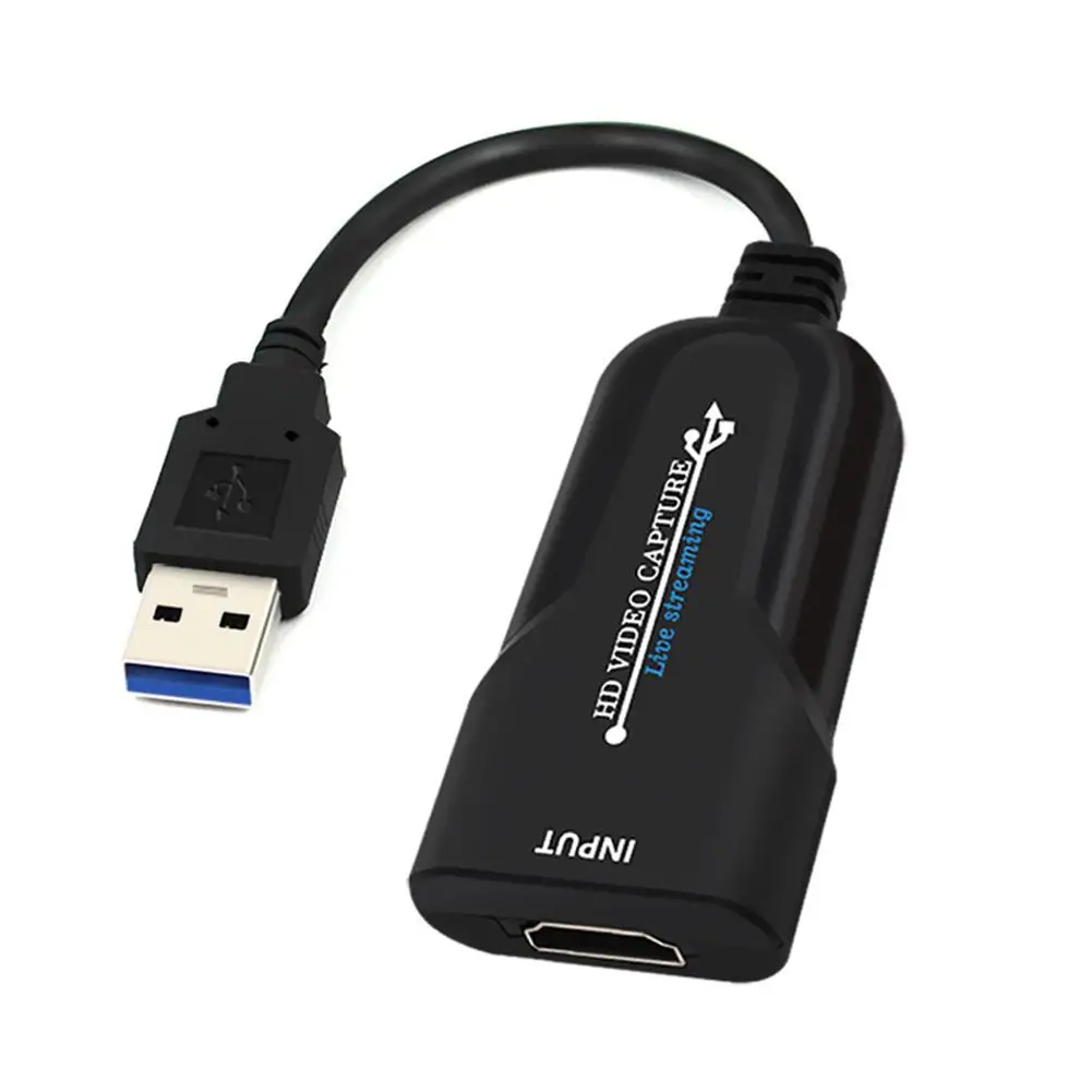 2020 New Video Capture Card Convenient Compact HDMI To USB 3.0 2.0 Game Capture Card Grabber HD Camera Recording Live Streaming
2020 New Video Capture Card Convenient Compact HDMI To USB 3.0 2.0 Game Capture Card Grabber HD Camera Recording Live Streaming