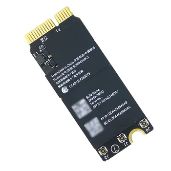 Small BCM94360CS 2.4G 5G Network Card Easy Install Accessories Airport Dual Band Laptop WIFI Bluetooth For Mac 13" A1398 A1425
Small BCM94360CS 2.4G 5G Network Card Easy Install Accessories Airport Dual Band Laptop WIFI Bluetooth For Mac 13" A1398 A1425