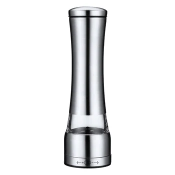 Stainless Steel Pepper Grinder Metal Pepper Salt Mill Flour Mill Pepper and Salt Grinder Molino De Grano Kitchen Tools AB50GA
Stainless Steel Pepper Grinder Metal Pepper Salt Mill Flour Mill Pepper and Salt Grinder Molino De Grano Kitchen Tools AB50GA