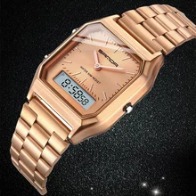 SANDA Luxury Women Watch Fashion Dress Stainless Steel Quartz Watches Dual Display Wristwatches Lady Clock Montre Femme
SANDA Luxury Women Watch Fashion Dress Stainless Steel Quartz Watches Dual Display Wristwatches Lady Clock Montre Femme