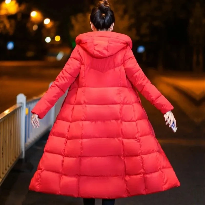 Women New Thick Cotton-padded Jacket 2021 Winter Female Long Slim Slimming The Knee Korean Cotton-padded Jacket Hooded Coat A430
Women New Thick Cotton-padded Jacket 2021 Winter Female Long Slim Slimming The Knee Korean Cotton-padded Jacket Hooded Coat A430