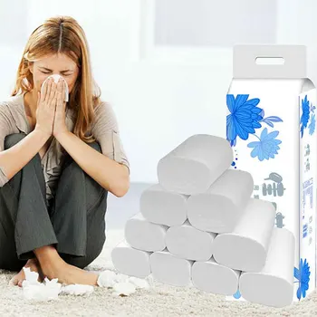 12rolls Thick Restaurant Water Absorption Kitchen Toilet Tissue Non Toxic Wood Pulp Tear Resistant Soft Home 4 Ply Portable
12rolls Thick Restaurant Water Absorption Kitchen Toilet Tissue Non Toxic Wood Pulp Tear Resistant Soft Home 4 Ply Portable