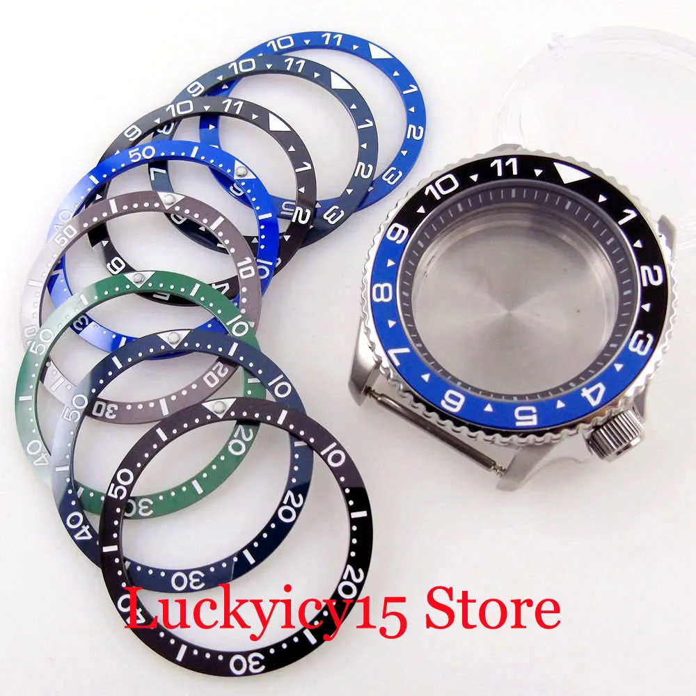 20ATM Diver 41mm Solid 316L Stainless Steel Watch Case Fit NH34A NH35A NH36A SKX007 12 Hours Ceramic Insert Sapphire Crystal
20ATM Diver 41mm Solid 316L Stainless Steel Watch Case Fit NH34A NH35A NH36A SKX007 12 Hours Ceramic Insert Sapphire Crystal