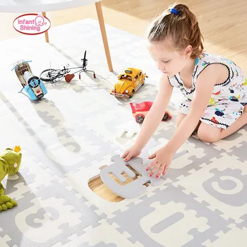 Infant Shining Train Alphanumeric Child Jigsaw Pad Baby Bedroom Anti Slip Play Mat 30*30*1.4cm
Infant Shining Train Alphanumeric Child Jigsaw Pad Baby Bedroom Anti Slip Play Mat 30*30*1.4cm
