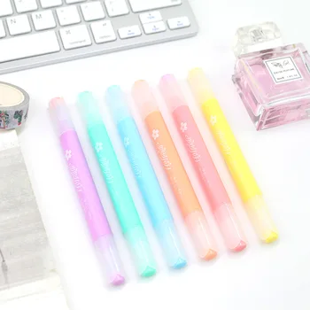 Double Headed Fluorescent Pen Color Eye Protection Color Candy-Colored Fluorescent Pen Major Loose Thread Marking Marking Pen Gr
Double Headed Fluorescent Pen Color Eye Protection Color Candy-Colored Fluorescent Pen Major Loose Thread Marking Marking Pen Gr