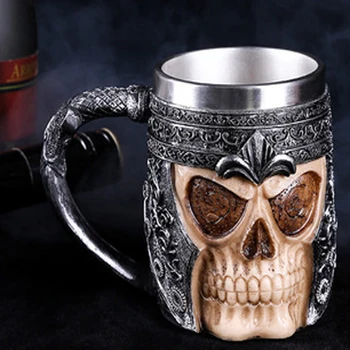 Knight Mug Stainless Steel Coffee Cup With Handle Skull Cup Funny Mug Magical Theme Knight Mug Christmas Gift Cup B20025
Knight Mug Stainless Steel Coffee Cup With Handle Skull Cup Funny Mug Magical Theme Knight Mug Christmas Gift Cup B20025