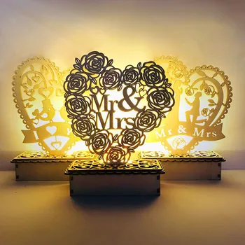 2020 Fashion Wooden Led Night Light I Love U Mr&mrs Wedding Anniversary Home Indoor Decor Lights#es
2020 Fashion Wooden Led Night Light I Love U Mr&mrs Wedding Anniversary Home Indoor Decor Lights#es