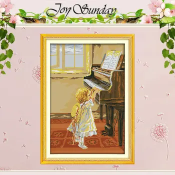The Girl and the Piano Counted Cross Stitch DIY 11CT 14CT Cross Stitch Sets Wholesale Cross-Stitch Kits Embroidery Needlework
The Girl and the Piano Counted Cross Stitch DIY 11CT 14CT Cross Stitch Sets Wholesale Cross-Stitch Kits Embroidery Needlework