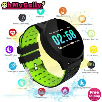 KY108 Smart Watch IP67 Blood Pressure Heart Rate Monitor Smartwatch Sport Fitness Bracelet Tracker Pedometer Android IOS pk B57
KY108 Smart Watch IP67 Blood Pressure Heart Rate Monitor Smartwatch Sport Fitness Bracelet Tracker Pedometer Android IOS pk B57
